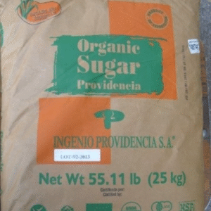 organic white sugar in the raw